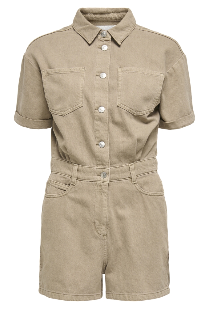 ONLPRIME S/S PLAYSUIT PNT 15348557 FUNGI